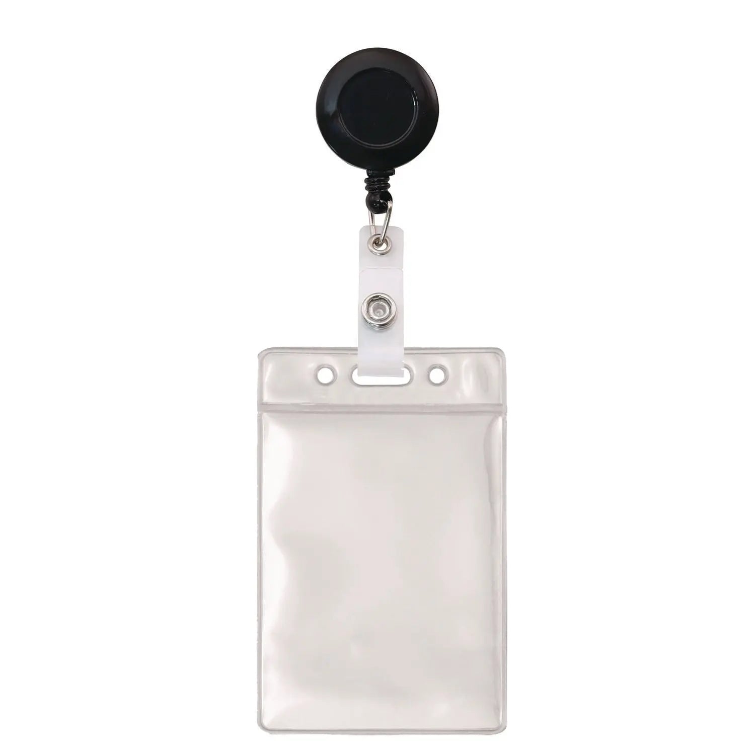 Advantus Clear Vertical ID Badge Holder - 2.38