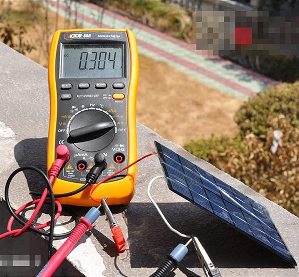 Fielect 5Pcs 2V 0.36W Mini Solar Panels - Polycrystalline Solar Cells for DIY Solar System Kits | Perfect for Solar Battery Chargers, Science Projects & Outdoor Gadgets (42.5x48.5mm)