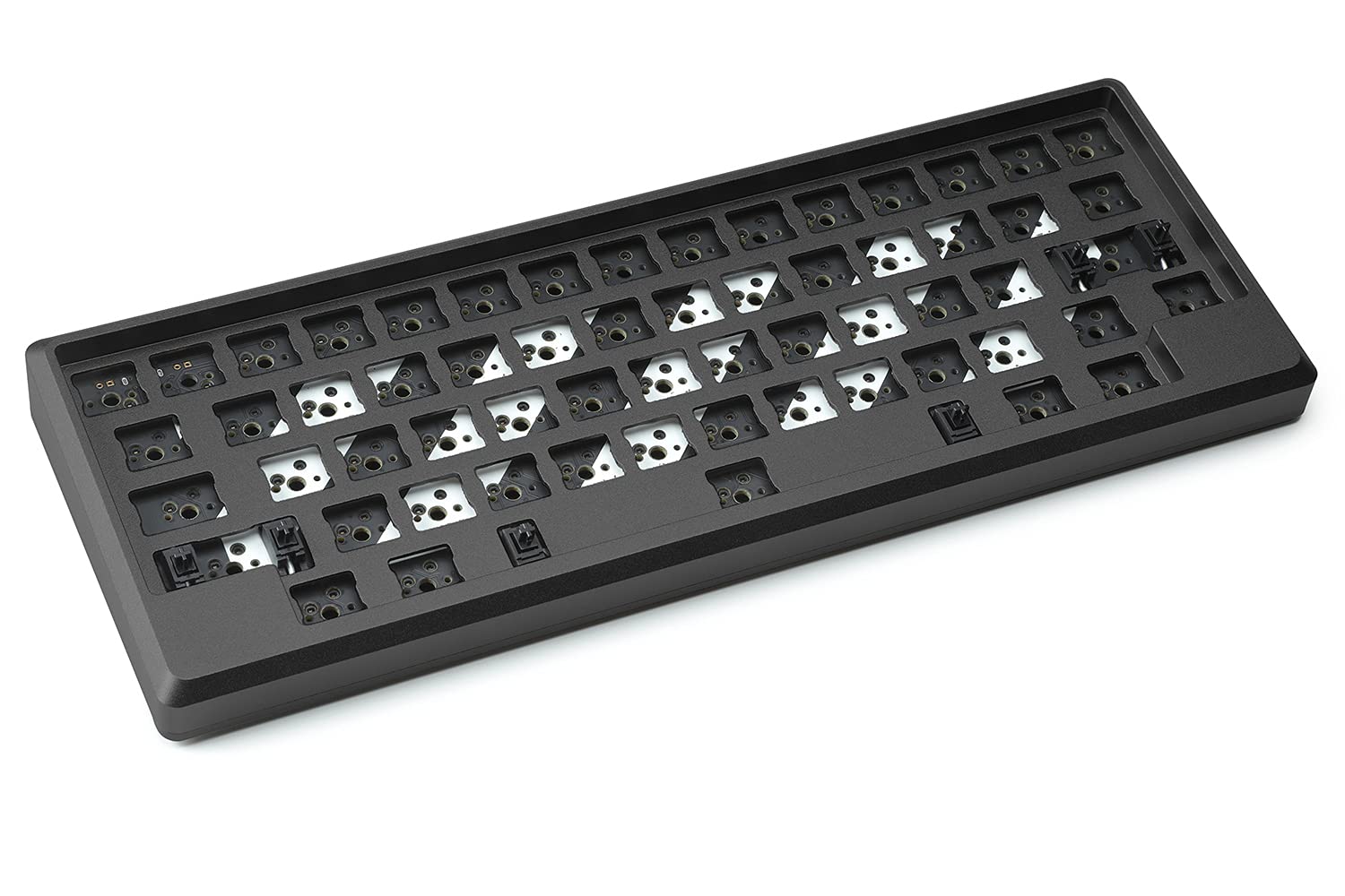 DROP + Tokyo60 V4 Mechanical Keyboard Kit - 60% HHHK-Style, Hot-Swappable Kaihua Sockets, QMK Programmable, USB-C, CNC Aluminum High-Profile Case (Black) - Perfect for Typing, Gaming & Office Work