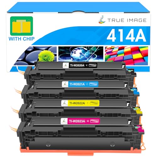414A Toner Cartridges 4 Pack with chip