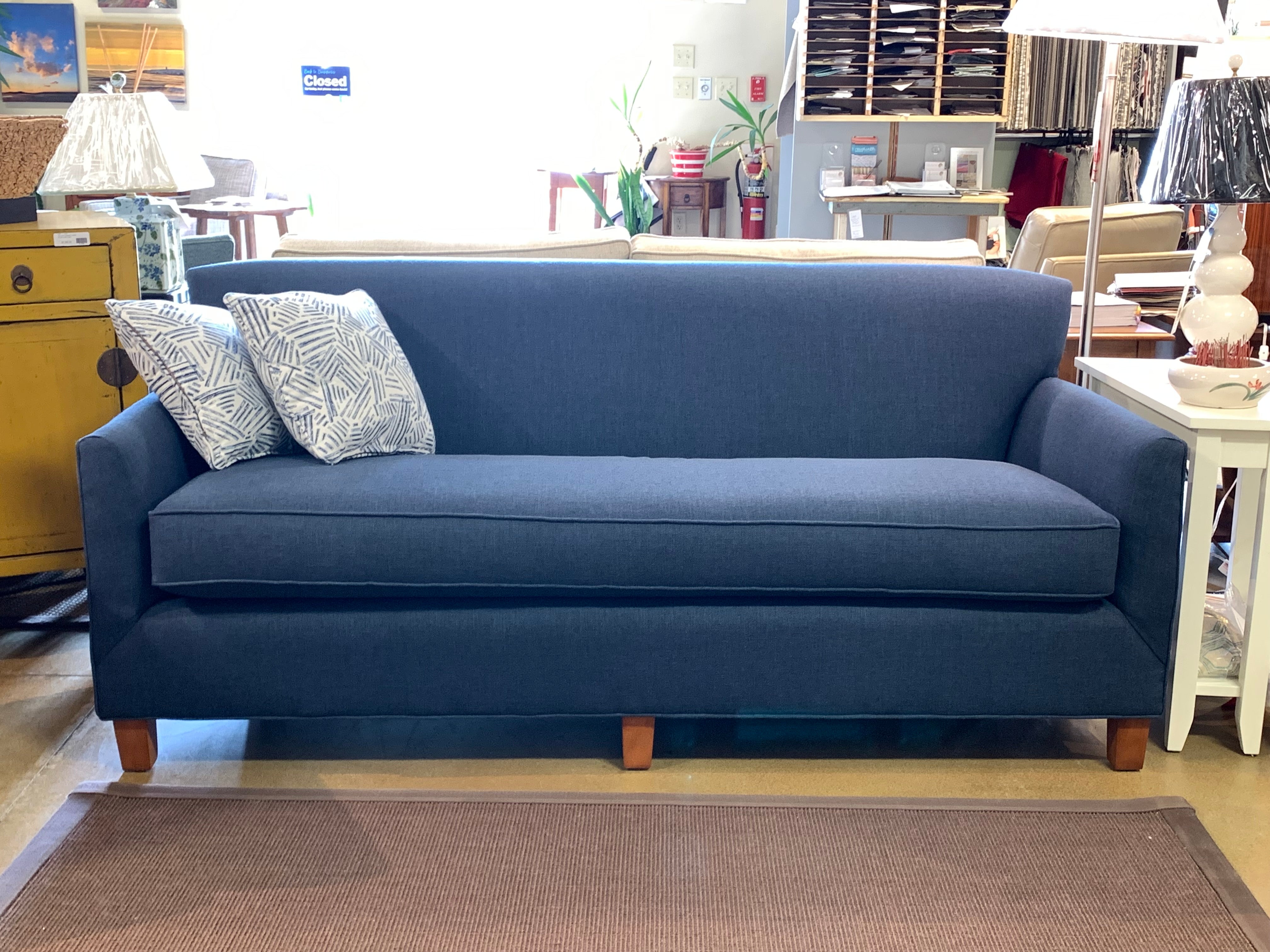 Michaela Condo Sofa - Modern Showroom Model for Living Room, Lounge & Office | Comfortable Sectional Couch for Small Spaces