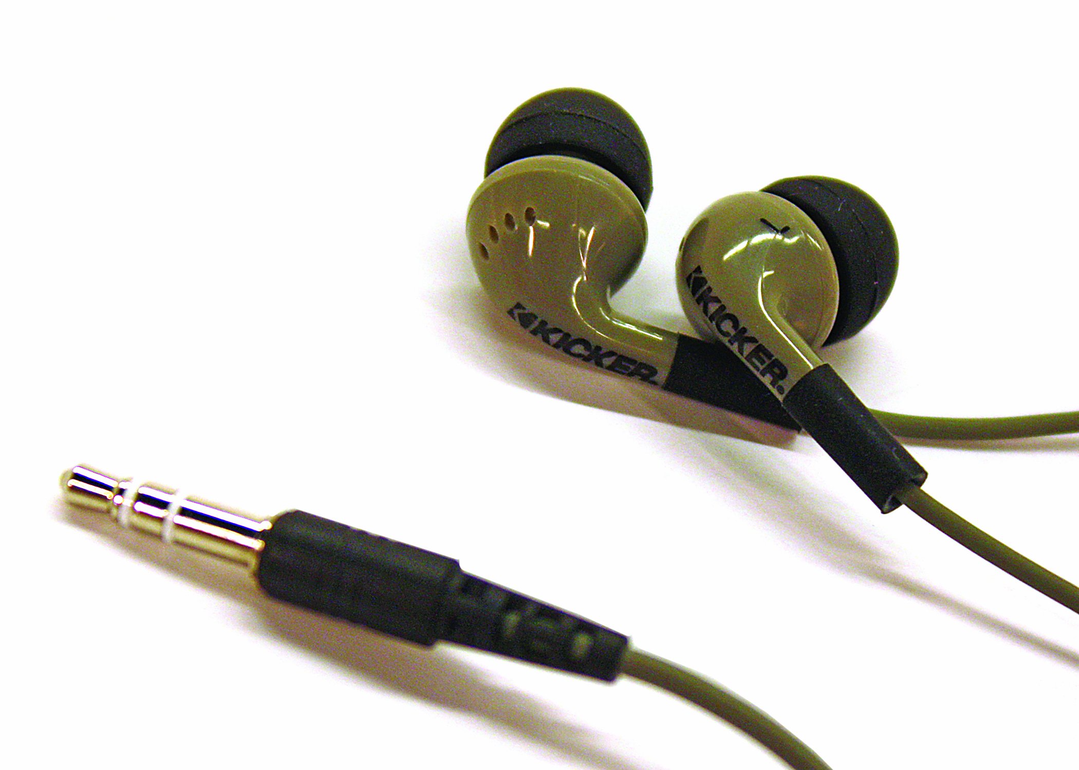 Kicker EB71 Premium Noise Isolation In-Ear Monitors - High-Fidelity Sound, Comfort Fit (Grey) | Perfect for Musicians, DJs, and Audiophiles