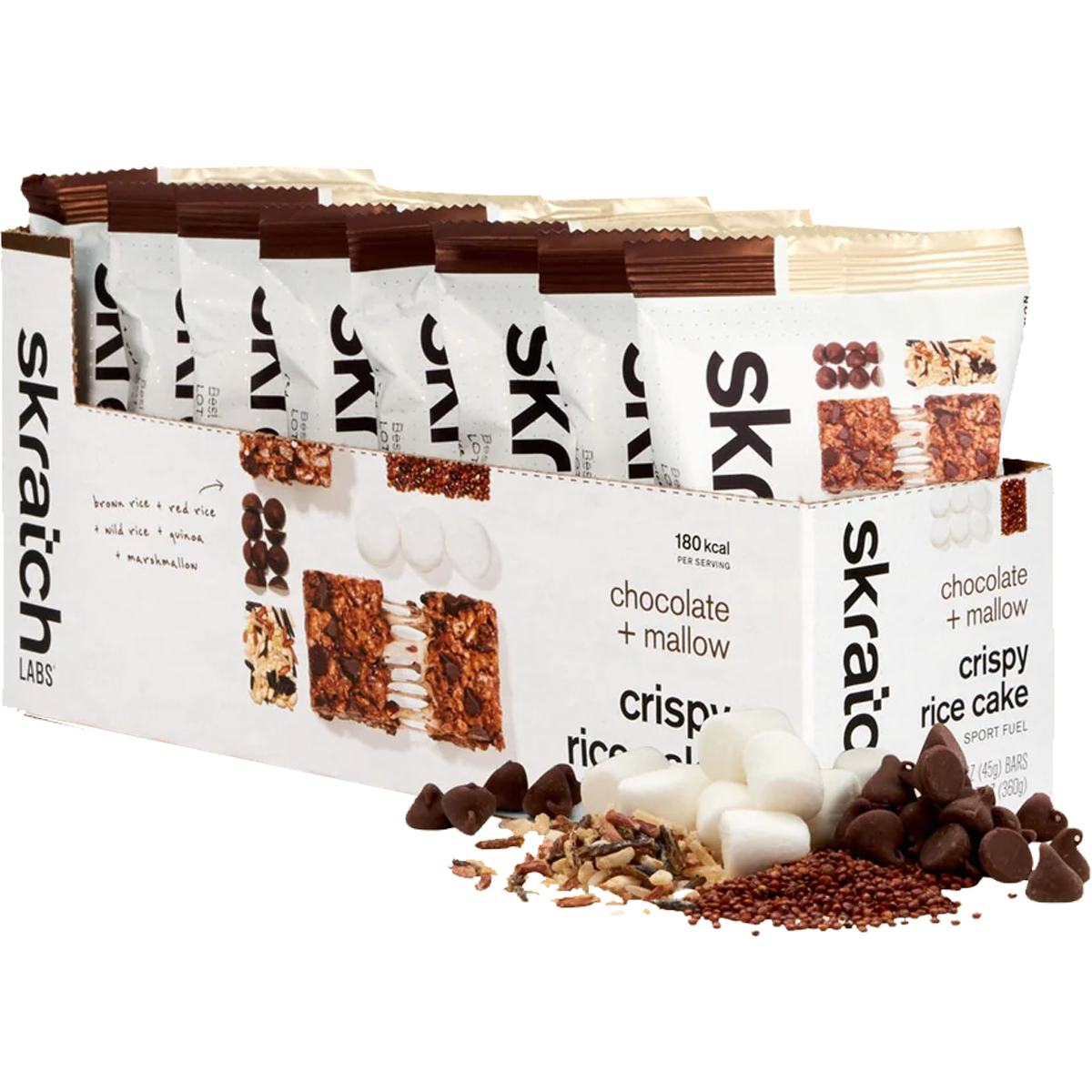 Organic Crispy Rice Cakes - Healthy Gluten-Free Sports Snack for Energy & Recovery | Perfect for Hiking, Gym Workouts & Marathon Training