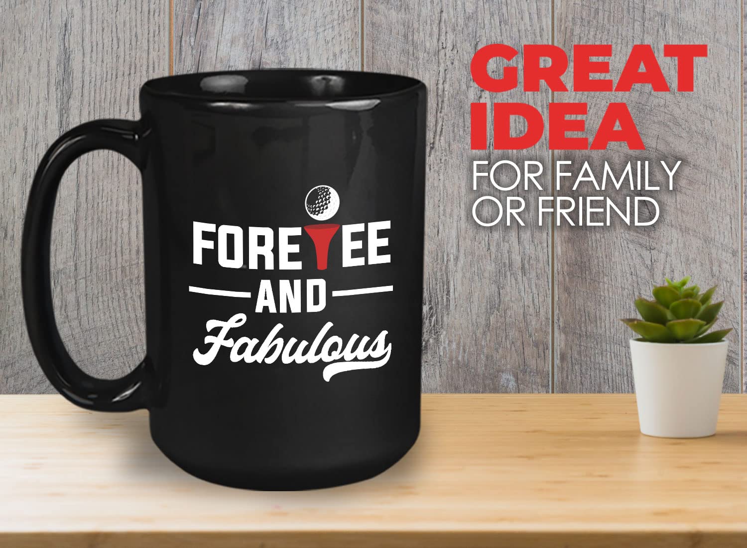 Foretee 15oz Black Bubble Hugs Golfer Coffee Mug - Insulated Golf-Themed Travel Tumbler for Golf Lovers, Perfect Gift for Father, Dad, Papa & Coach - Great for Golf Courses, Office Use & Outdoor Activities