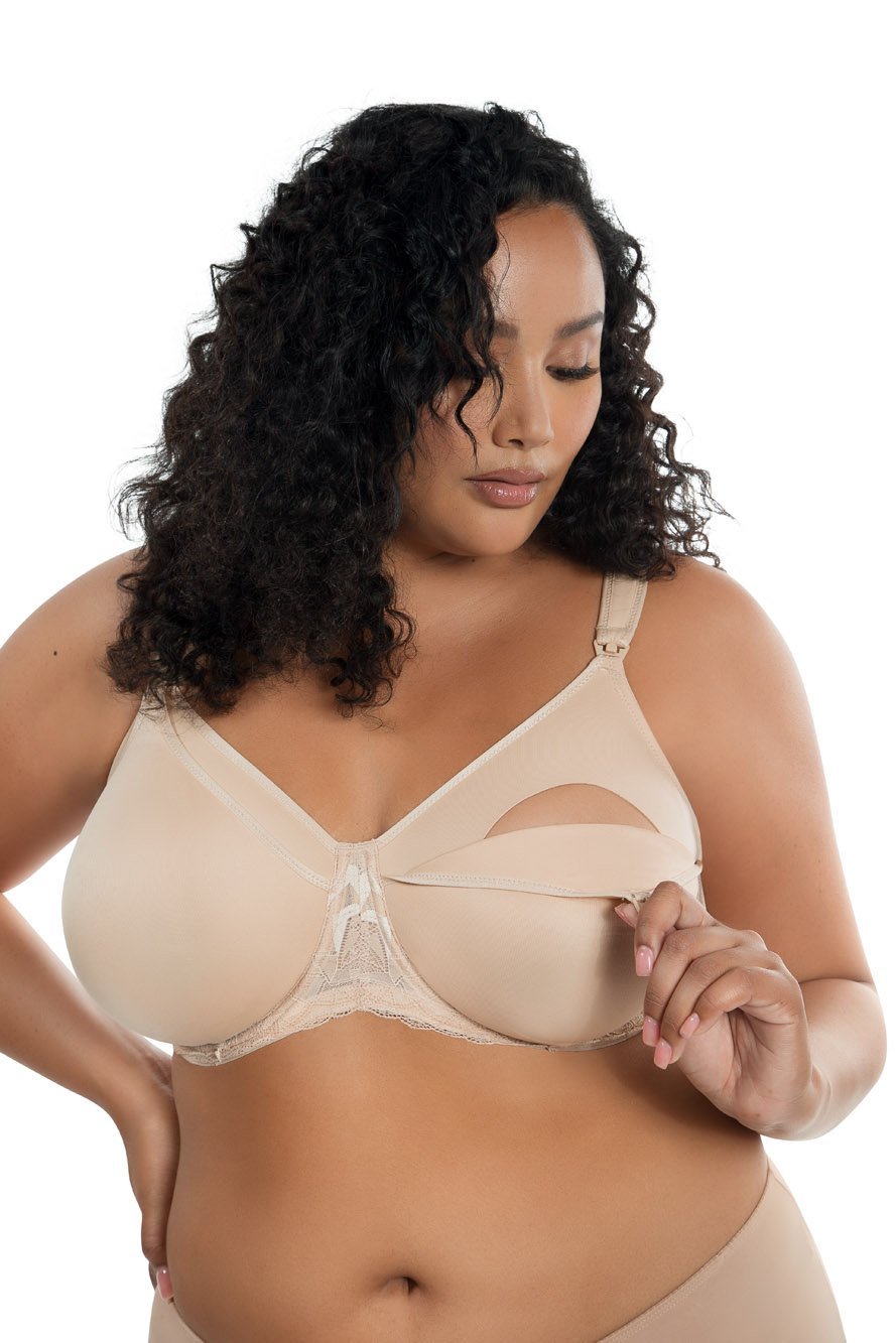 Parfait Leila Nursing Bra - Comfortable & Supportive Maternity Bra for Breastfeeding Moms | Perfect for Daily Wear, Workouts & Sleeping