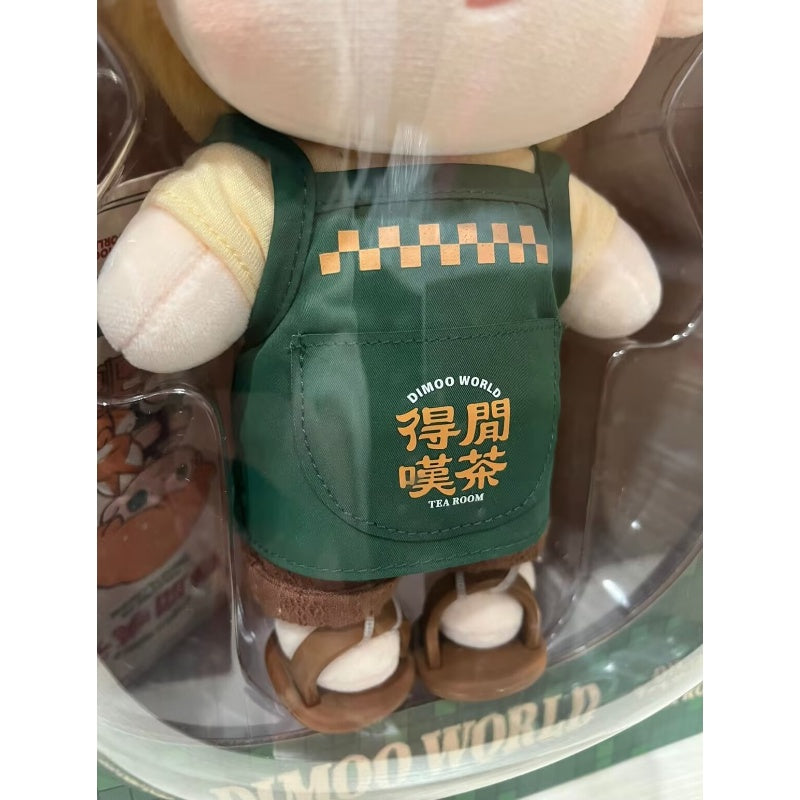 DIMOO Guangdong Series Tea Room Cotton Plush Doll - Cute Collectible Stuffed Animal for Home Decor, Gift, and Anime Fans