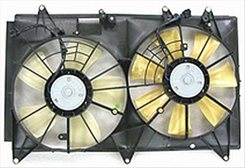 OE Replacement Mazda CX7 Radiator Cooling Fan Assembly - Direct Fit MA3115139 - Perfect for Overheating Prevention & Cooling System Repair | DIY Auto Maintenance & Professional Mechanic Use