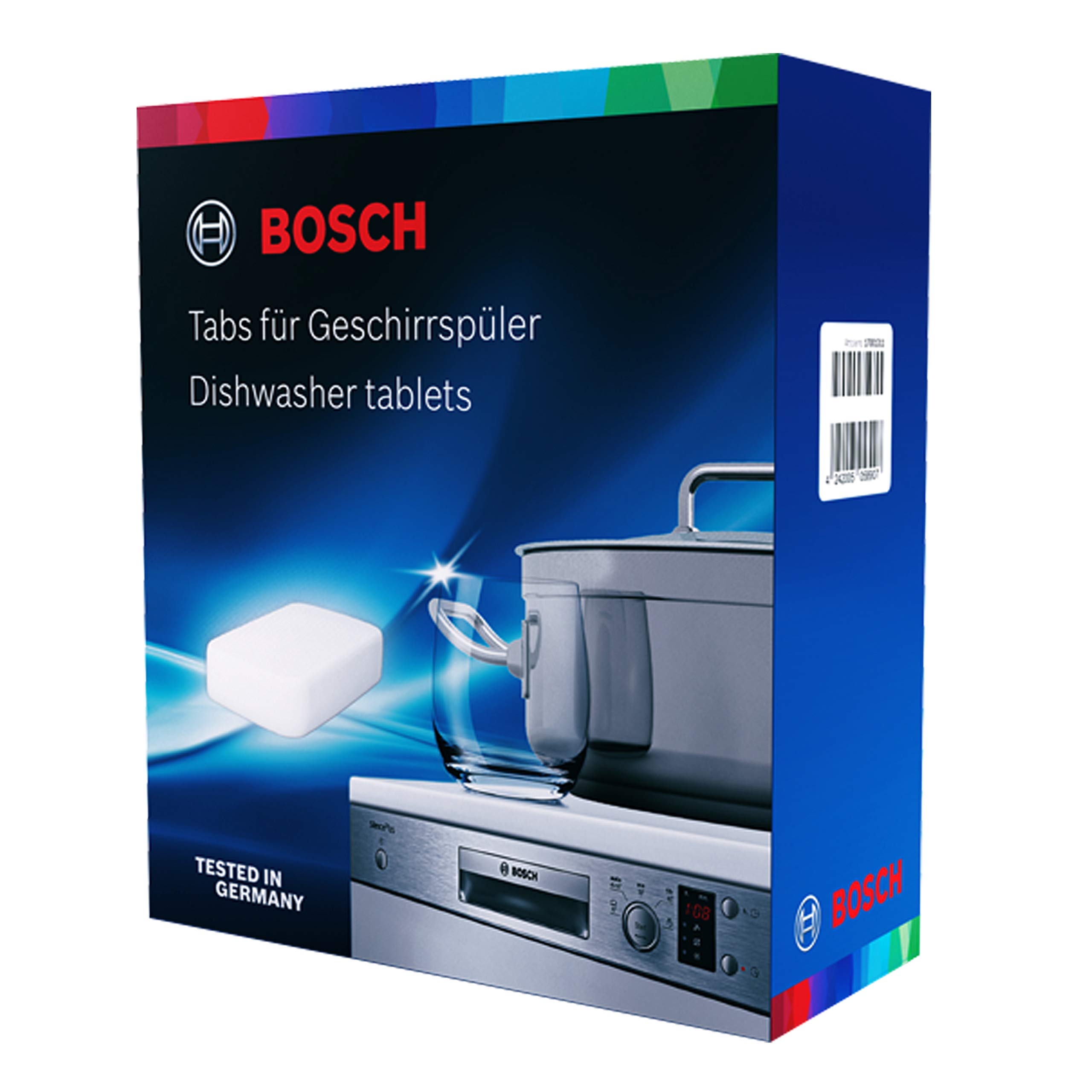 Bosch Dishwasher Detergent Tablets - 20g (Pack of 35) | Powerful Cleaning for Sparkling Dishes | Perfect for Hard Water & Everyday Use