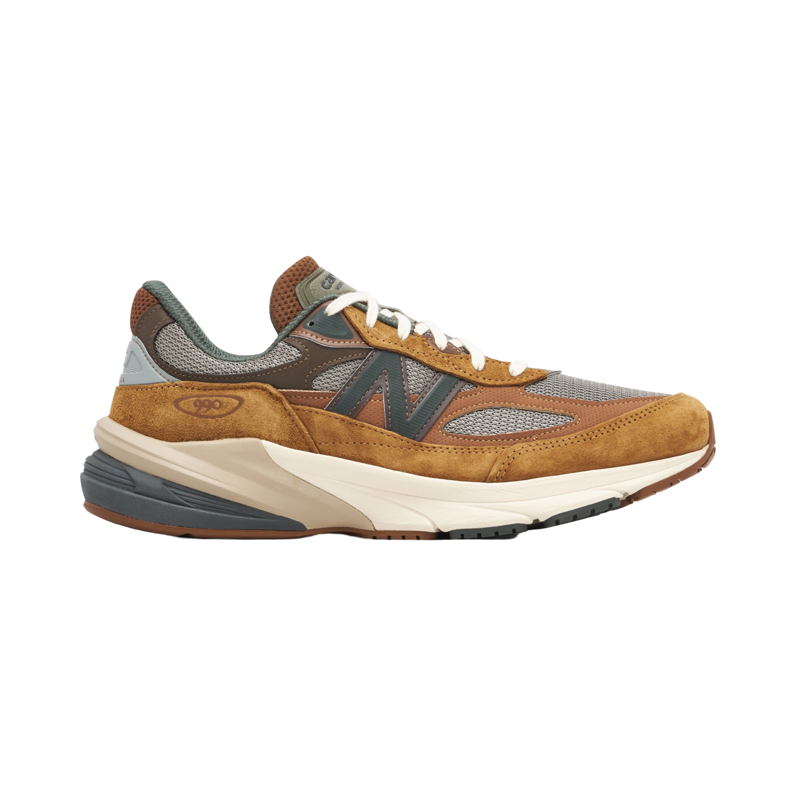 New Balance 990v6 Men's Running Shoes in Brown - Carhartt Collaboration - Perfect for Jogging, Gym Workouts & Casual Wear