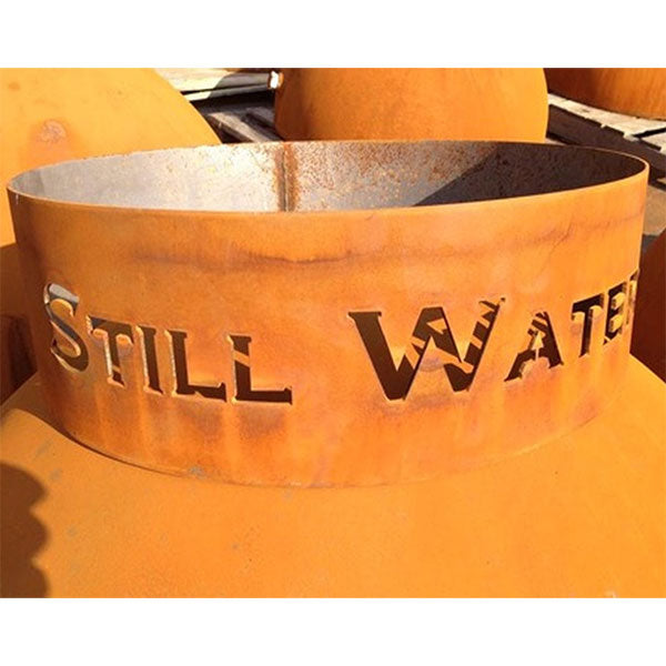 Custom Fire Pit Base - Heavy Duty & Weatherproof for Outdoor Fire Pits - Perfect for Patio, Backyard & Camping Use