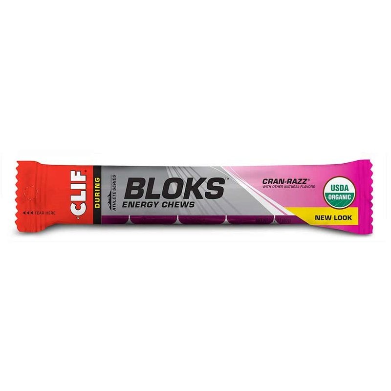 Clif Shot Bloks Energy Chews - 18 Count Box | Electrolyte-Fueled Sports Nutrition for Runners, Cyclists & Athletes | On-the-Go Workout Energy Boost