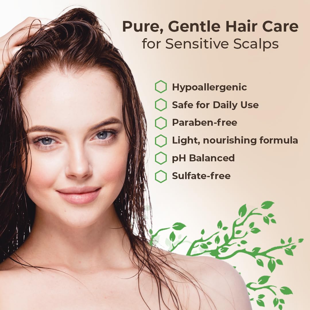 Eczema & Psoriasis Relief Shampoo Set - Anti-Dandruff Treatment for Dry, Itchy Scalp & Seborrheic Dermatitis - Gentle Hair Care for Men & Women - Perfect for Sensitive Scalp & Daily Use