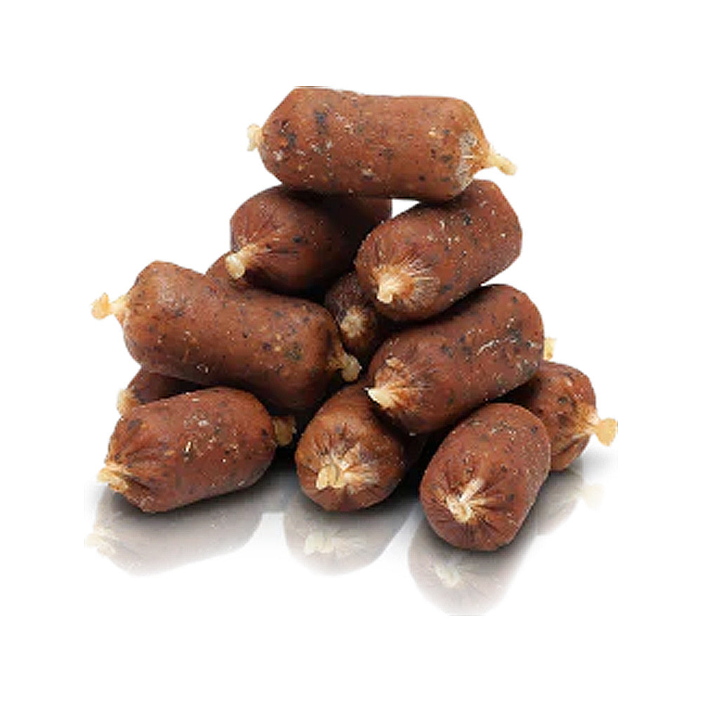 Premium Salmon, Parsley & Mini Sausage Dog Treats - Healthy Natural Snacks for Training & Rewarding Your Pet - Perfect for Small & Medium Dogs