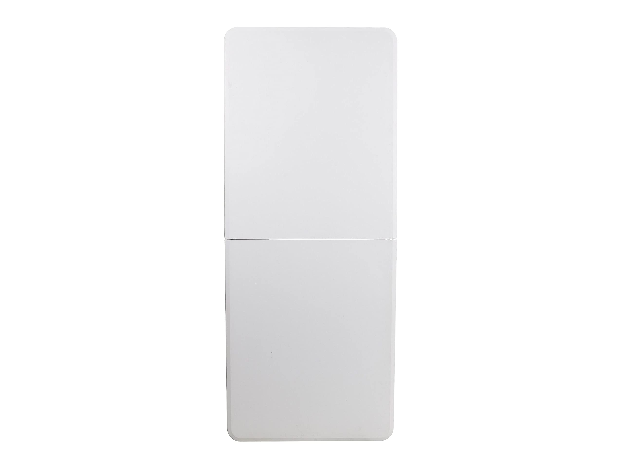 Flash Furniture Kathryn 6-Foot Bi-Fold Granite White Plastic Folding Table - Heavy Duty Portable Table for Parties, Events, and Home Use