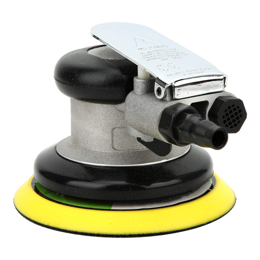High-Speed Pneumatic Sander 10000 RPM - Professional Sanding Tool for Car Polishing, Waxing & Mirror Finish - Perfect for Auto Detailing & Woodworking Projects
