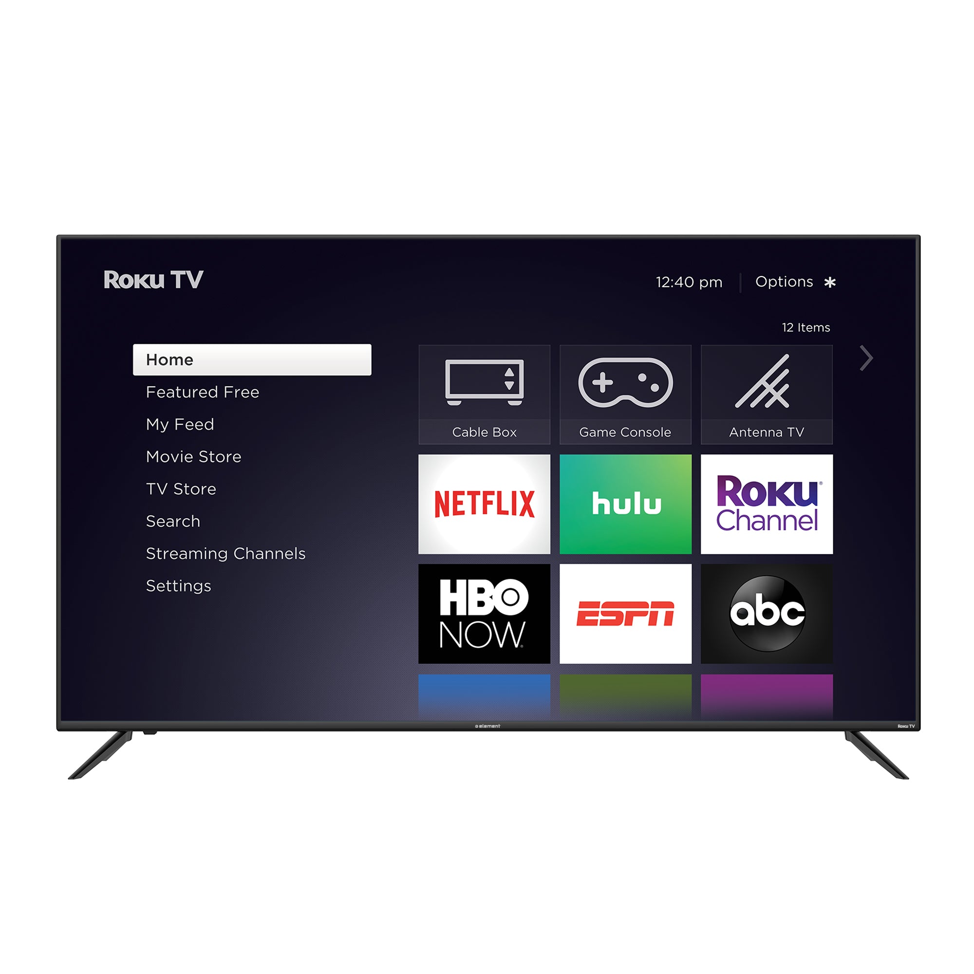 ELEMENT 70-Inch Class 4K UHD Roku Smart LED TV with HDR (E4SW7019RKU) - Perfect for Home Theater, Gaming & Streaming