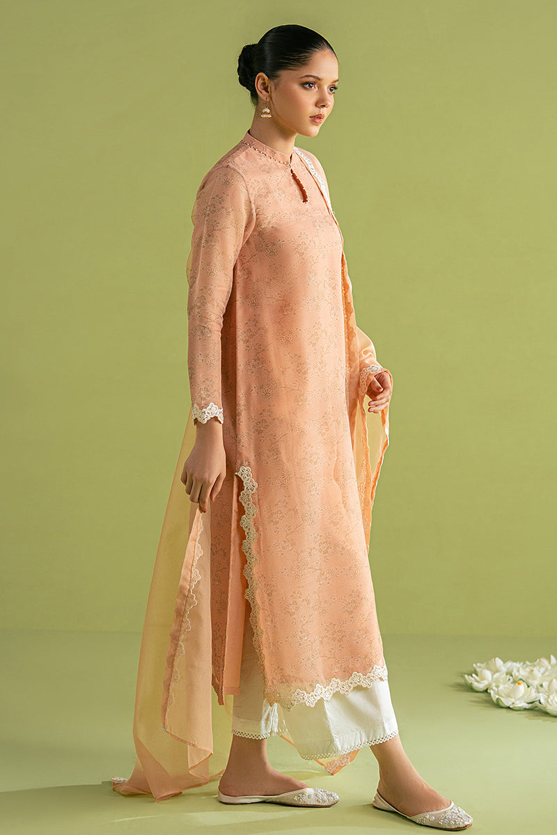 Elegant CAMEO ROSE 2-Piece Set (Shirt & Dupatta) for Women - Perfect for Weddings, Parties & Festive Occasions