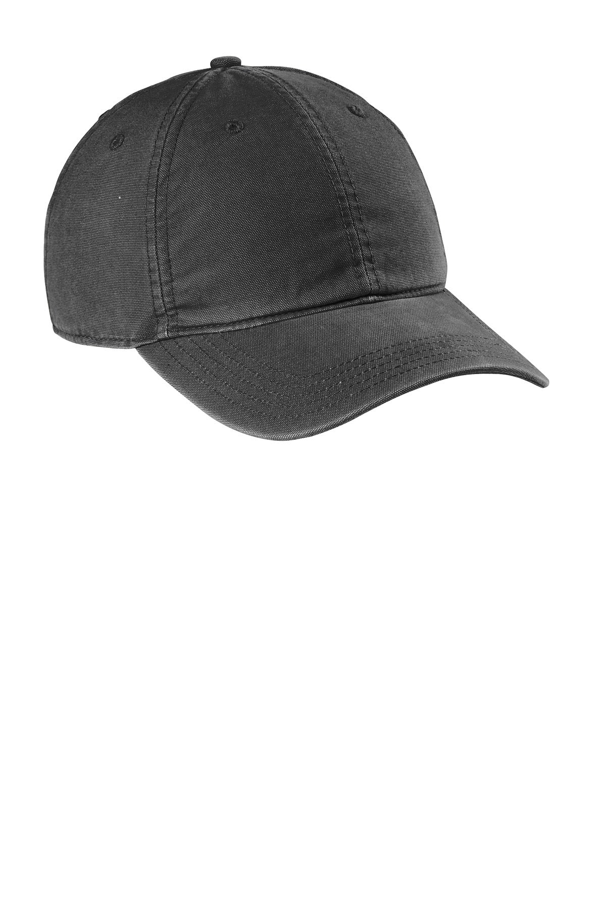 Carhartt Cotton Canvas Custom Caps for Men & Women - Durable Black Adjustable Hat for Work, Outdoor & Casual Wear
