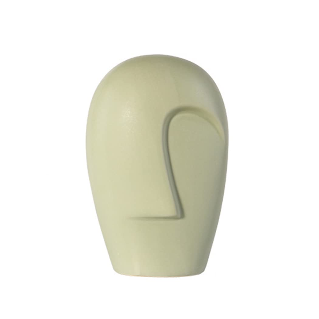 Hand-Carved Ceramic Face Vases - Unique Floral Arrangement Vases for Home Decor, Wedding Centerpieces & Holiday Party Decorations | Elegant Office & Event Decoration | Perfect Gift Idea for Housewarming & Special Occasions