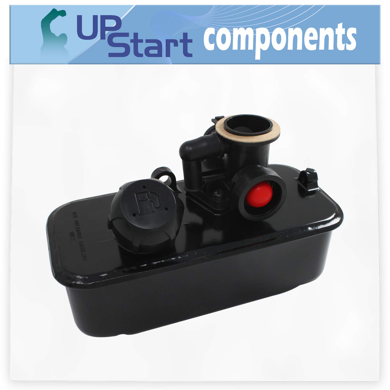 UpStart Components 494406 Fuel Tank & 795477 Carburetor Replacement Kit for Toro 20181 Lawn Mower (1994 Model) - Compatible with 498809 Gas Tank & 795469 Carb Assembly | Perfect for Lawn Maintenance & Small Engine Repair