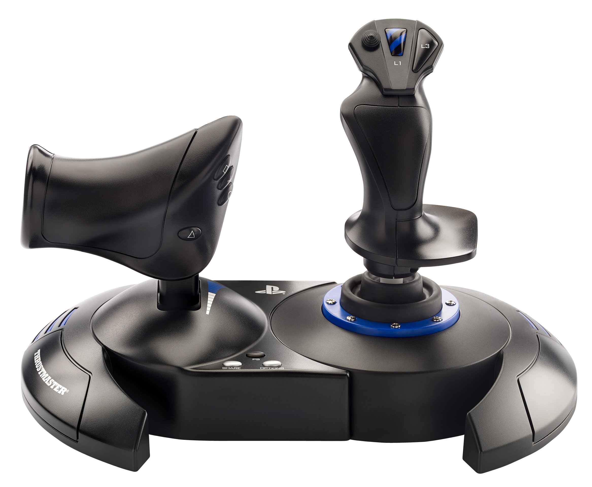 Thrustmaster T.Flight Hotas 4 Flight Joystick & Throttle Controller - PC, PS4, PS5 & PS5 Pro Compatible | High-Precision Simulation for Flight Games | Perfect for Microsoft Flight Simulator, War Thunder & Star Wars Squadrons