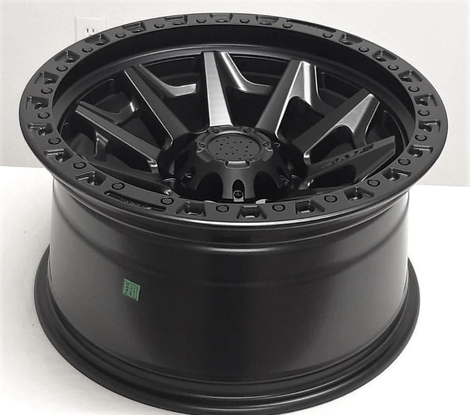 17-Inch Alloy Wheels for Toyota Tacoma 2WD/4WD 2016-2023 (6x139.7 Bolt Pattern) - Durable Off-Road Rims for Adventure & Daily Driving