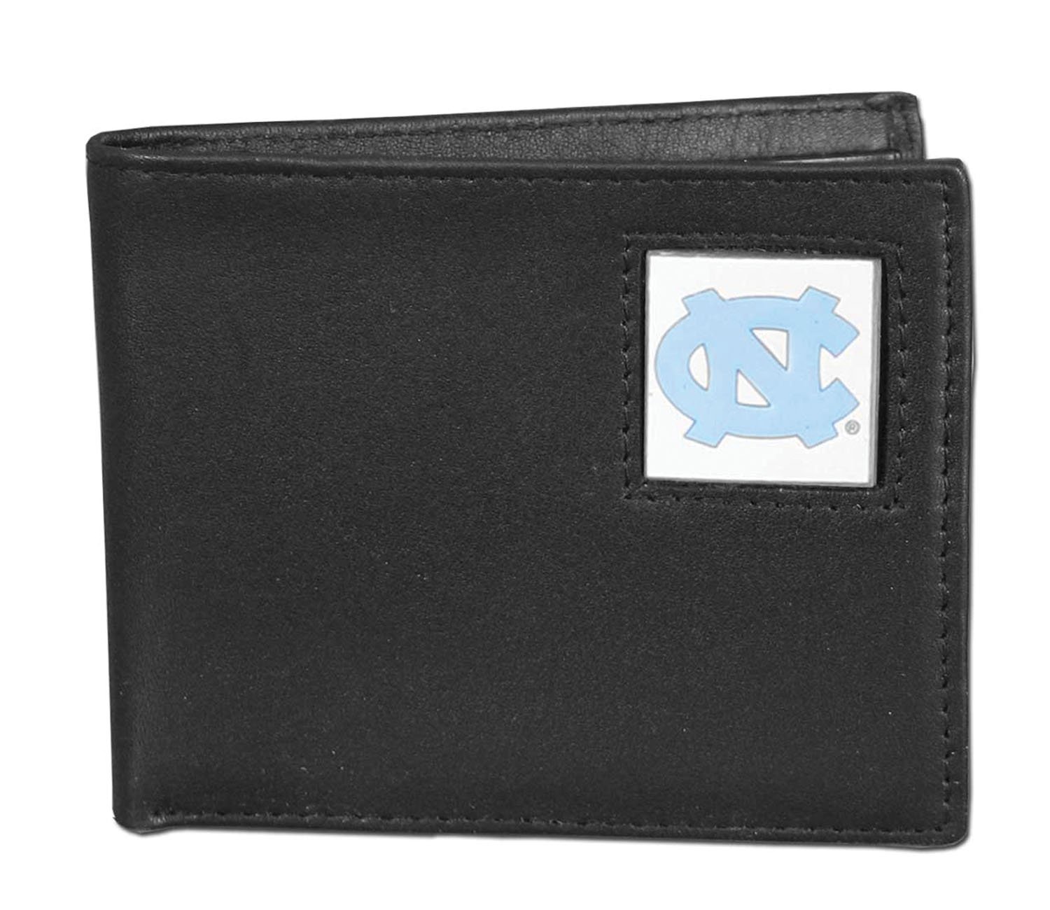 Siskiyou Sports NCAA Genuine Leather Bi-fold Wallet for Men - Stylish & Durable Slim Wallet for Everyday Use, Gifts, and Travel