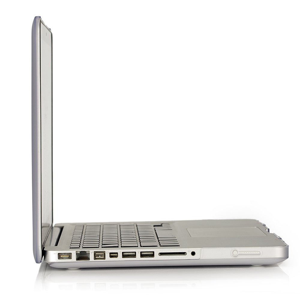 Frost White Hard Plastic Case & Keyboard Cover for MacBook Pro 13 Inch (2010-2012 Models A1278) - Durable Protection for Older MacBook Pro with CD-ROM Drive | Perfect for Work, Travel & School Use