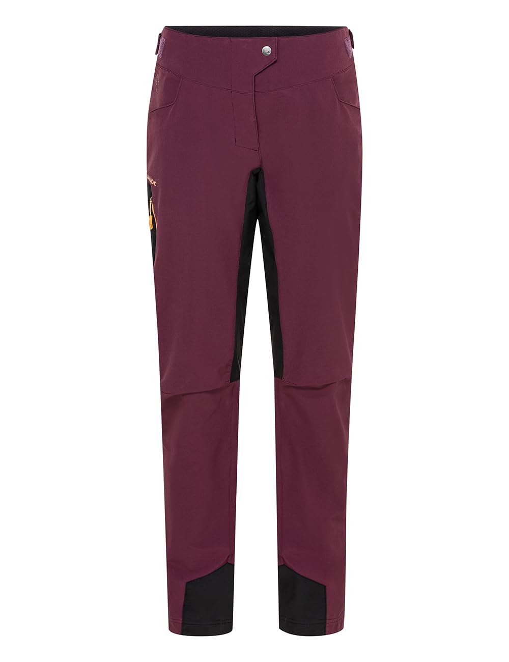 VAUDE Women's Qimsa Light Softshell Pants - Waterproof, Windproof & Breathable Hiking Pants for Outdoor Adventures, Travel & Camping