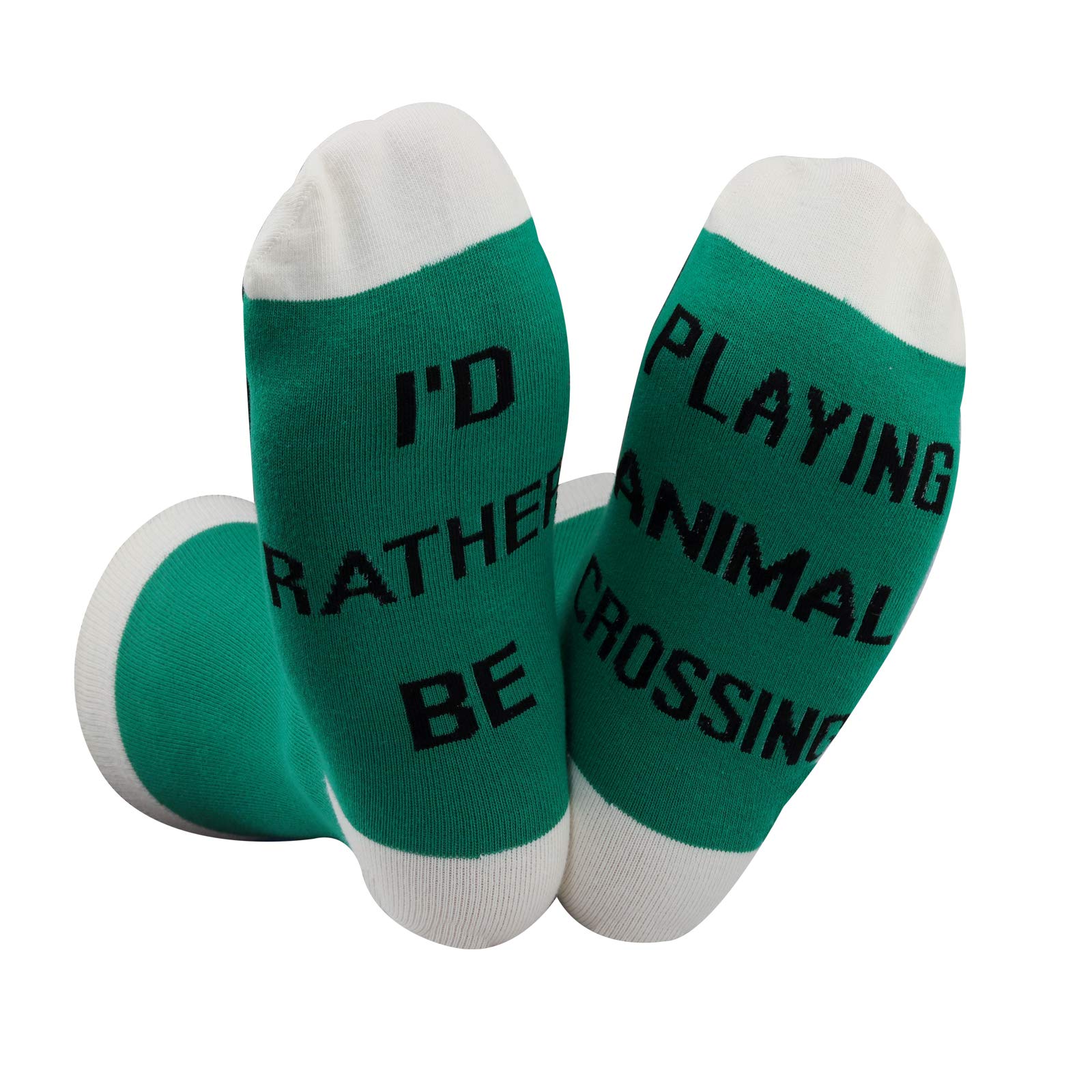2 Pairs Video Game Socks for Gamers - Funny 