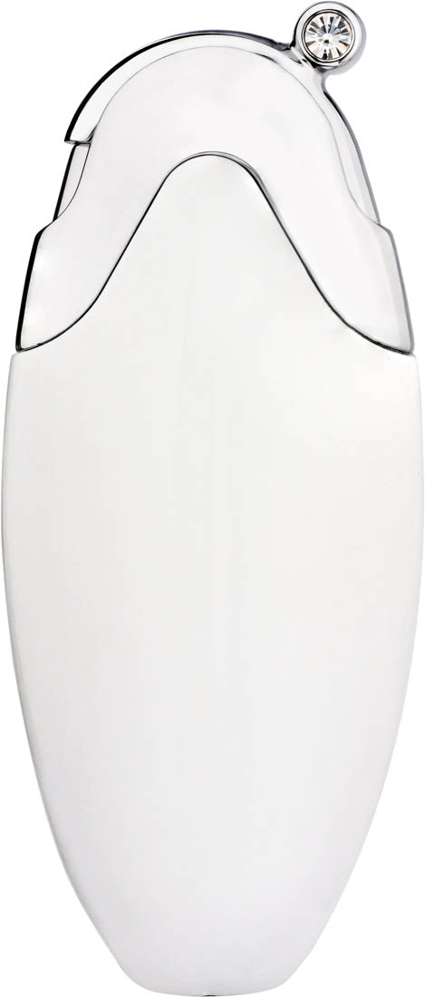 Luxury Caseti Dove White Travel Perfume Atomizer with Swarovski Crystals - Portable Refillable Perfume Spray Bottle for Women, Perfect for Travel, Gym, and On-the-Go Fragrance Touch Ups