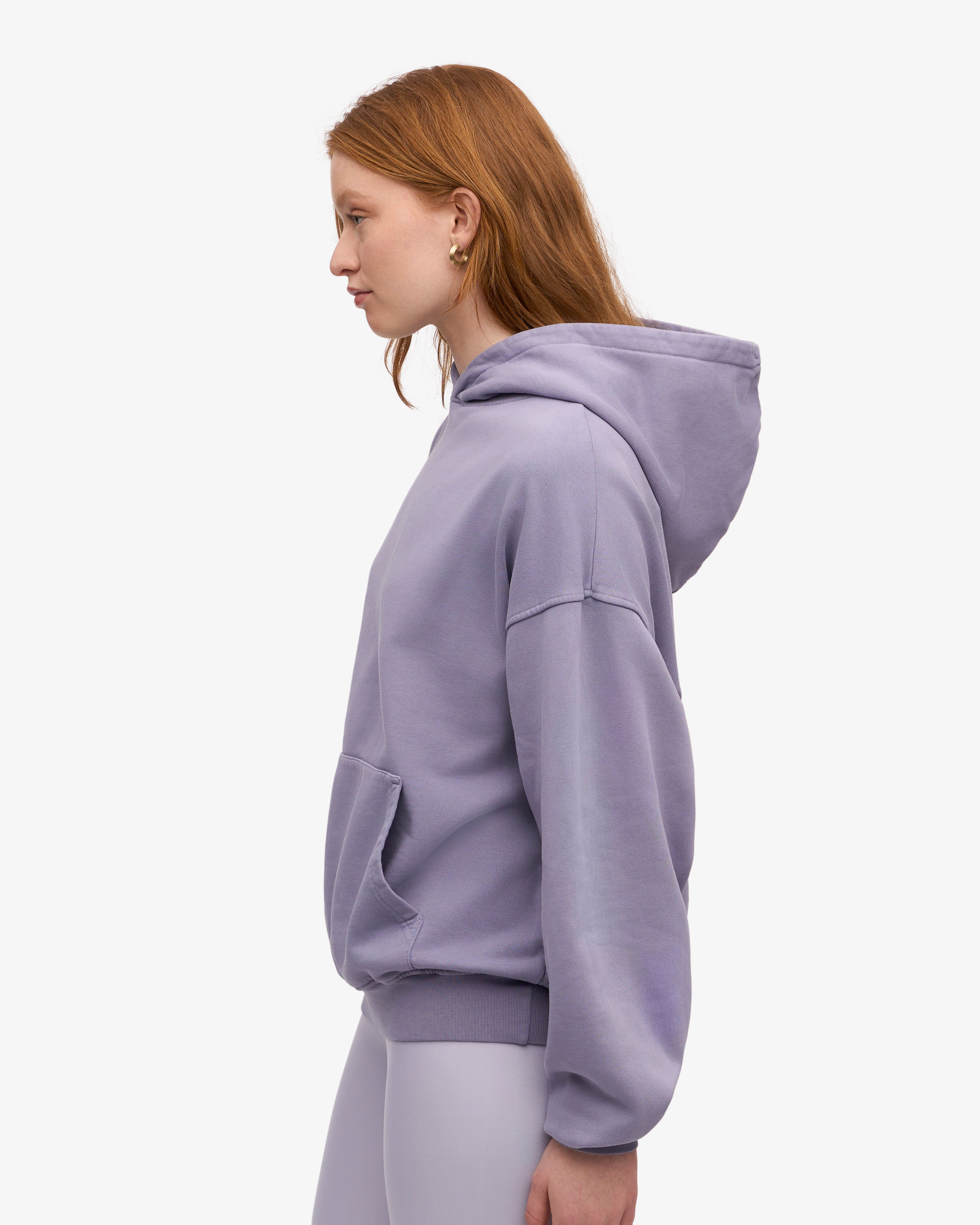 Organic Oversized Hoodie - Soft & Cozy Purple Jade Pullover for Women & Men | Perfect for Loungewear, Yoga & Casual Outfits