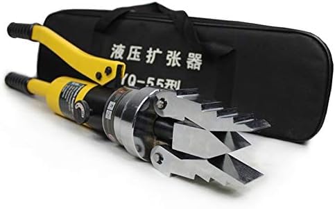 10T/8T Hydraulic Flange Spreader Splitter - Portable Hydraulic Flange Expander Tool with 55mm Capacity for Pipe Fitting, Maintenance & Industrial Repair (One-Piece Design)