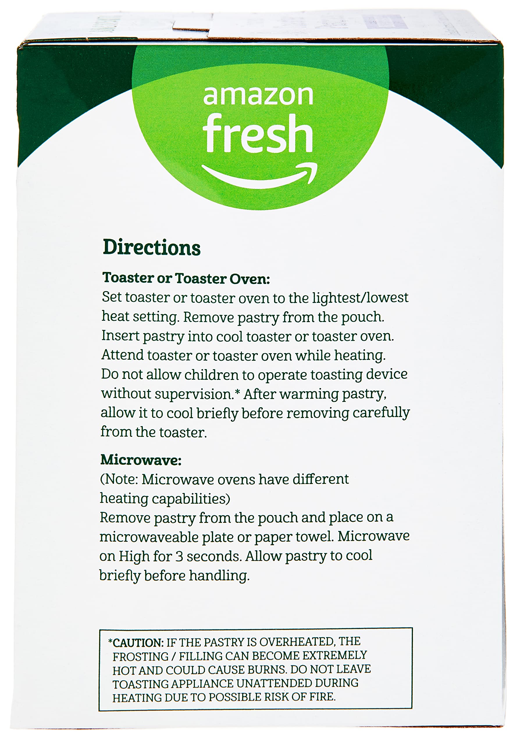 Amazon Fresh Frosted Blueberry Toaster Pastries - 8 Count Pack | Delicious Breakfast Pastries for Kids & Adults | Perfect for Quick Breakfasts, School Lunches & Office Snacks