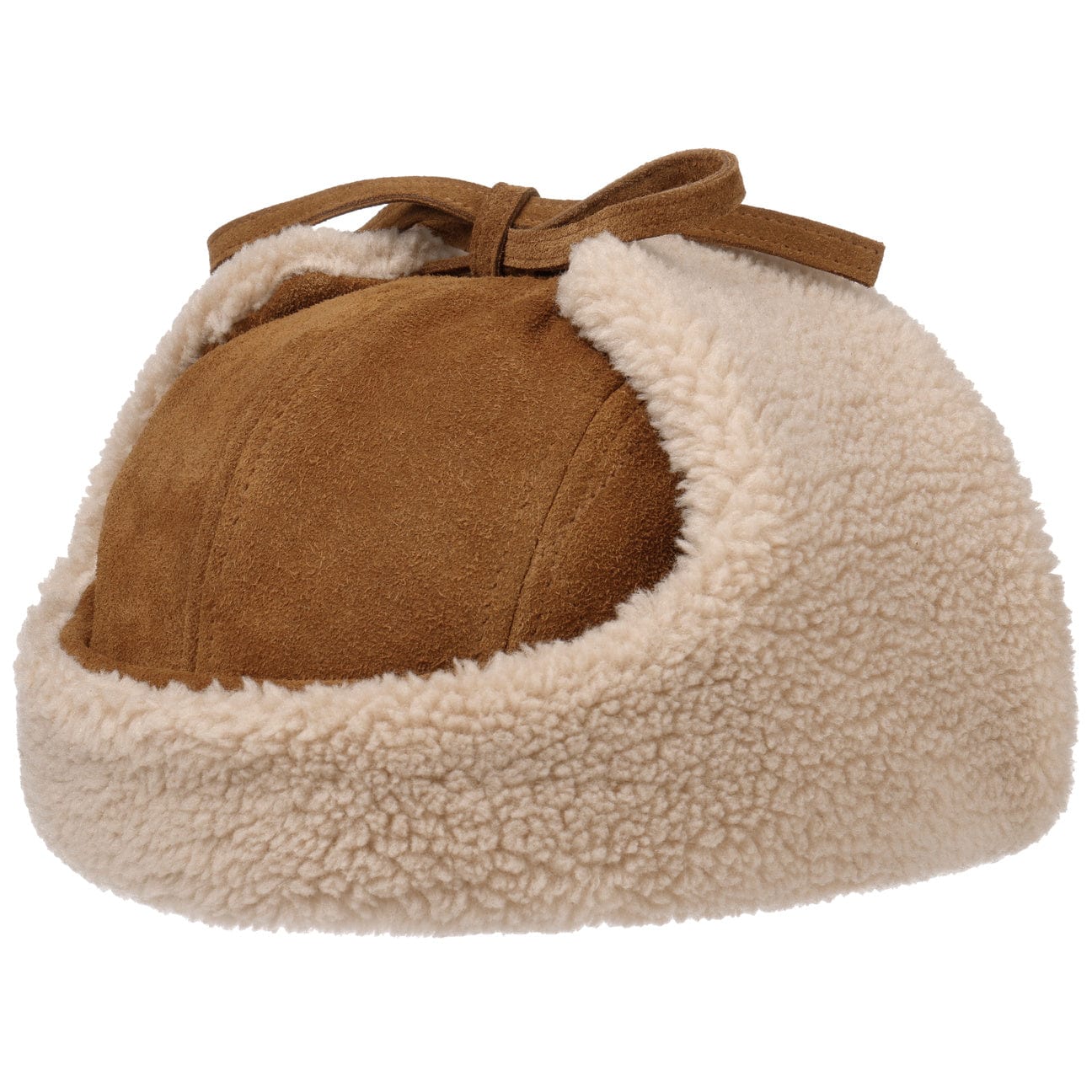 Stetson Calf Split Trapper Hat - Warm Winter Fur Hat for Men & Women - Perfect for Hunting, Skiing, and Outdoor Adventures