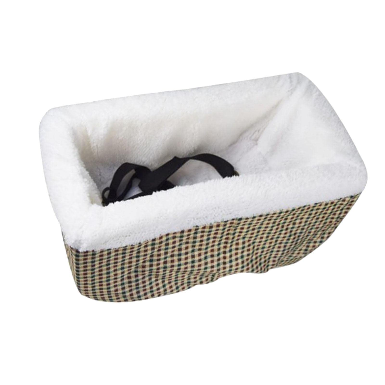 CALANDIS Soft Non-Slip Dog Car Carrier | Puppy Booster Seat & Travel Crate for Small Dogs | Safe Car Armrest & House Use | Perfect for Road Trips & Vet Visits