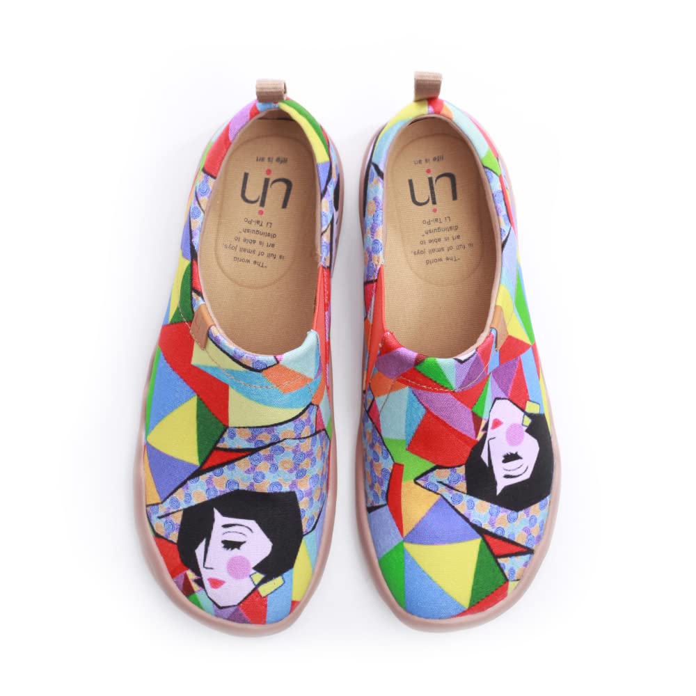 UIN Women's Comfortable Walking Loafers - Lightweight Slip-On Flats for Travel, Work & Everyday Wear