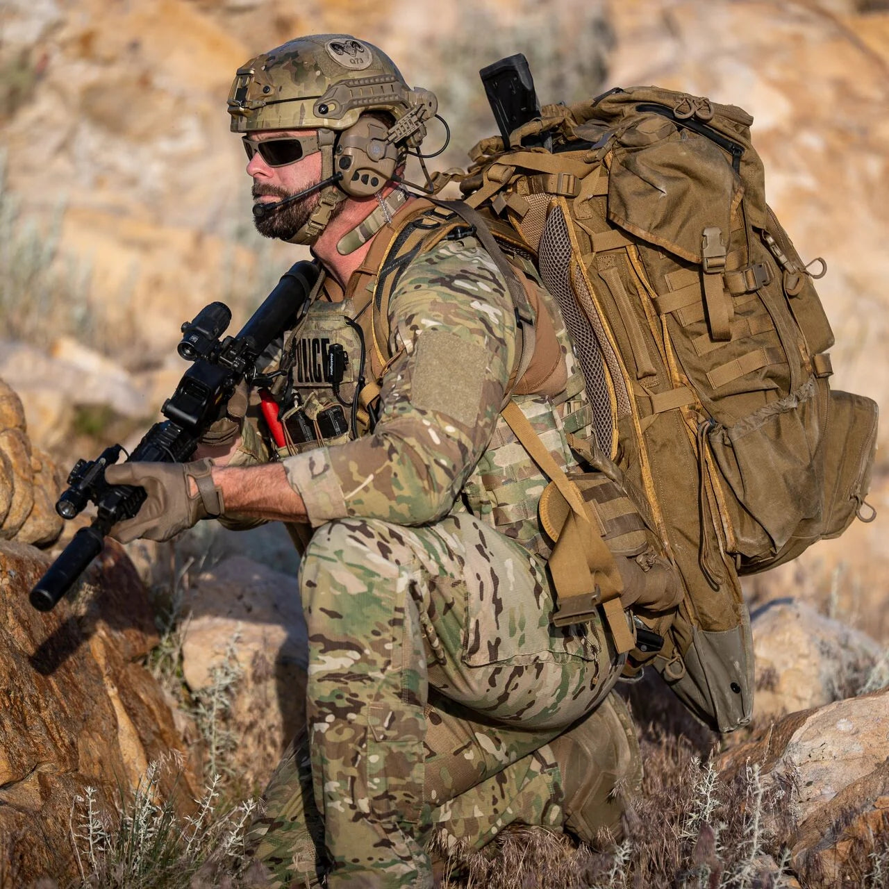Eberlestock Operator Scout and Sniper Backpack - 5-Day Tactical Pack for Hunting, Hiking & Outdoor Adventures | Durable Military-Grade Gear