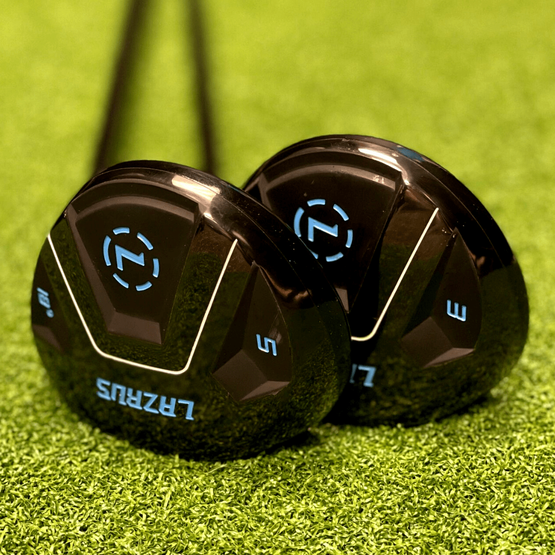 Premium Lazrus Golf Fairway Woods Set (3,5,7) for Men & Women - Right & Left Hand Options with Free Headcovers - Perfect for Driving Range, Course Play & Tournament Training