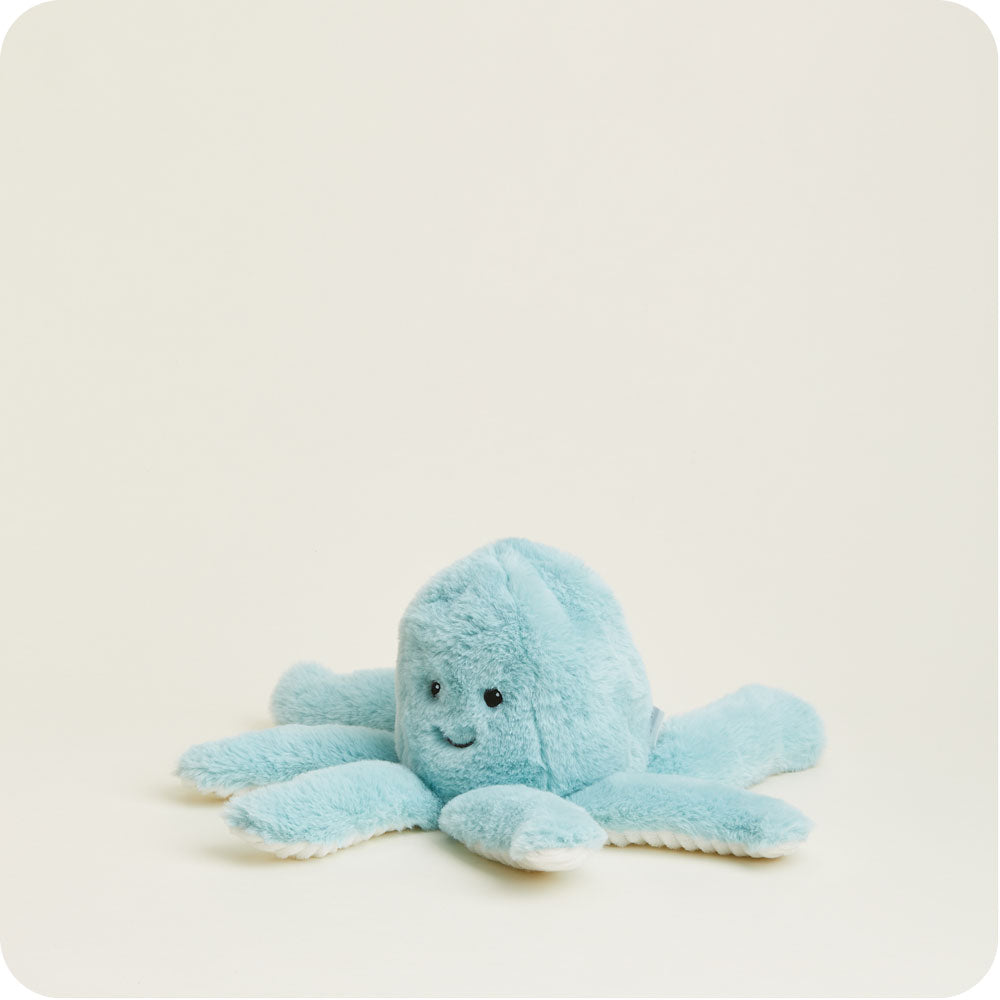 Weighted Heated Stuffed Octopus Plush Toy - Soft & Cozy Warming Animal for Kids & Adults | Perfect for Stress Relief, Anxiety Comfort & Cold Weather Warmth