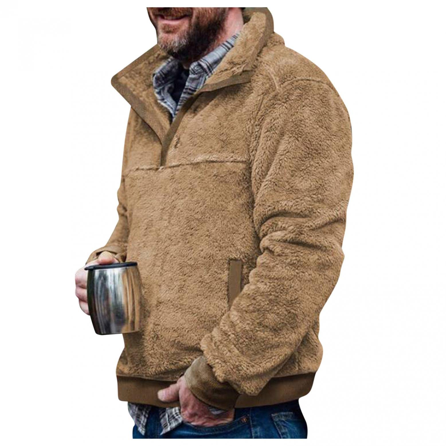 Men's Color Block Heavyweight Hooded Sweatshirt - Casual Long Sleeve Pullover Hoodie for Gym & Streetwear | Cookinty
