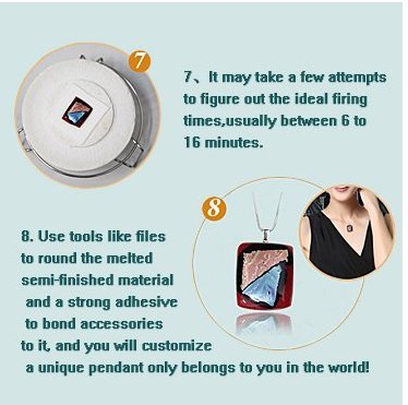 Professional Large Microwave Kiln Kit - 14pcs DIY Jewelry & Glass Fusing Kit for Beginners & Artists | Perfect for Glass Melting, Ceramic Firing & Creative Crafts at Home or Studio