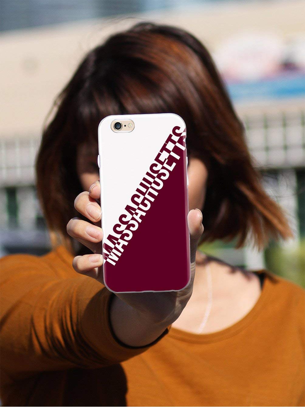 **Inspired Cases - Protective Phone Cover for Samsung Galaxy Note 9 - 3D Textured Design with Massachusetts State Pride - Durable & Slim Fit for Everyday Use & Travel**