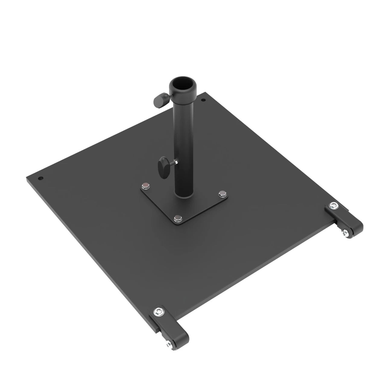 Heavy Duty 70lbs Commercial Patio Umbrella Base with Wheels - Perfect for Outdoor Restaurants, Poolside Lounging & Backyard Decoration