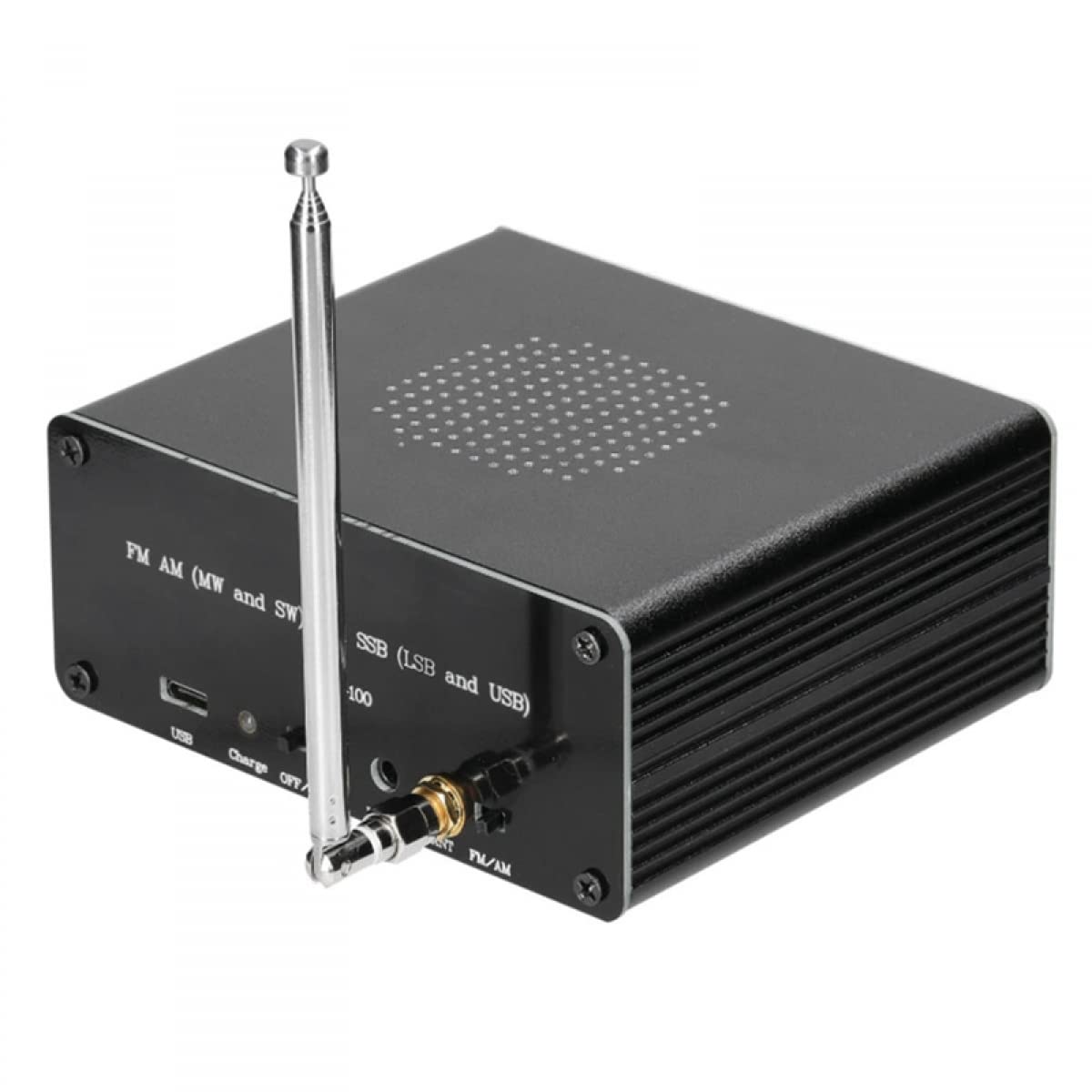 DAZZLEEX ATS-100 Digital Radio Receiver with SI4732/SI4735 Chip - Full Band AM/FM/SW/LW SSB (LSB/USB) for Emergency, Travel & Outdoor Adventures