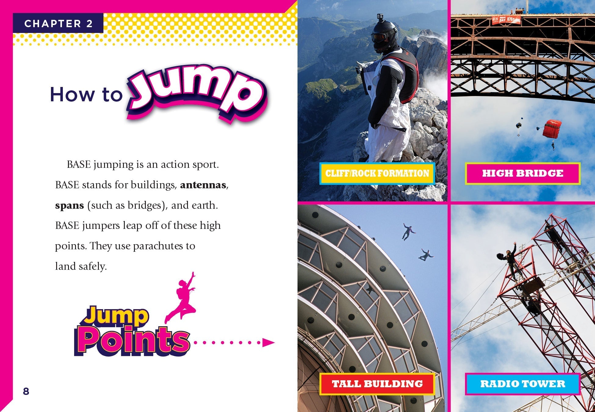 Base Jumping Book - 9781623108816 | Extreme Sports Guide for Adventure Enthusiasts | Perfect for Outdoor Thrill Seekers & Adrenaline Junkies