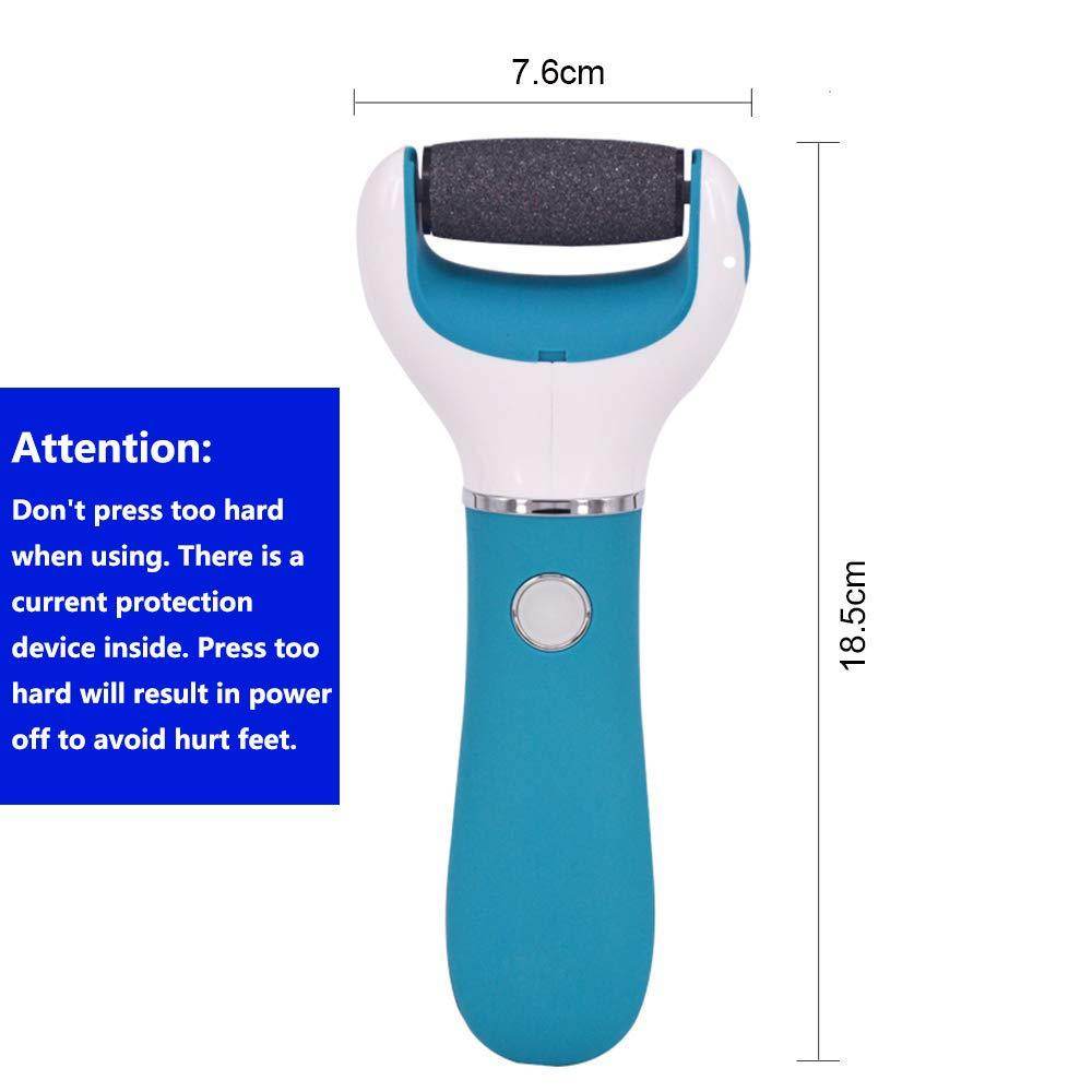Electric Callus Remover for Feet - Professional Foot File & Dead Skin Remover Tool - Perfect for Pedicure, Dry Cracked Heels & At-Home Foot Care