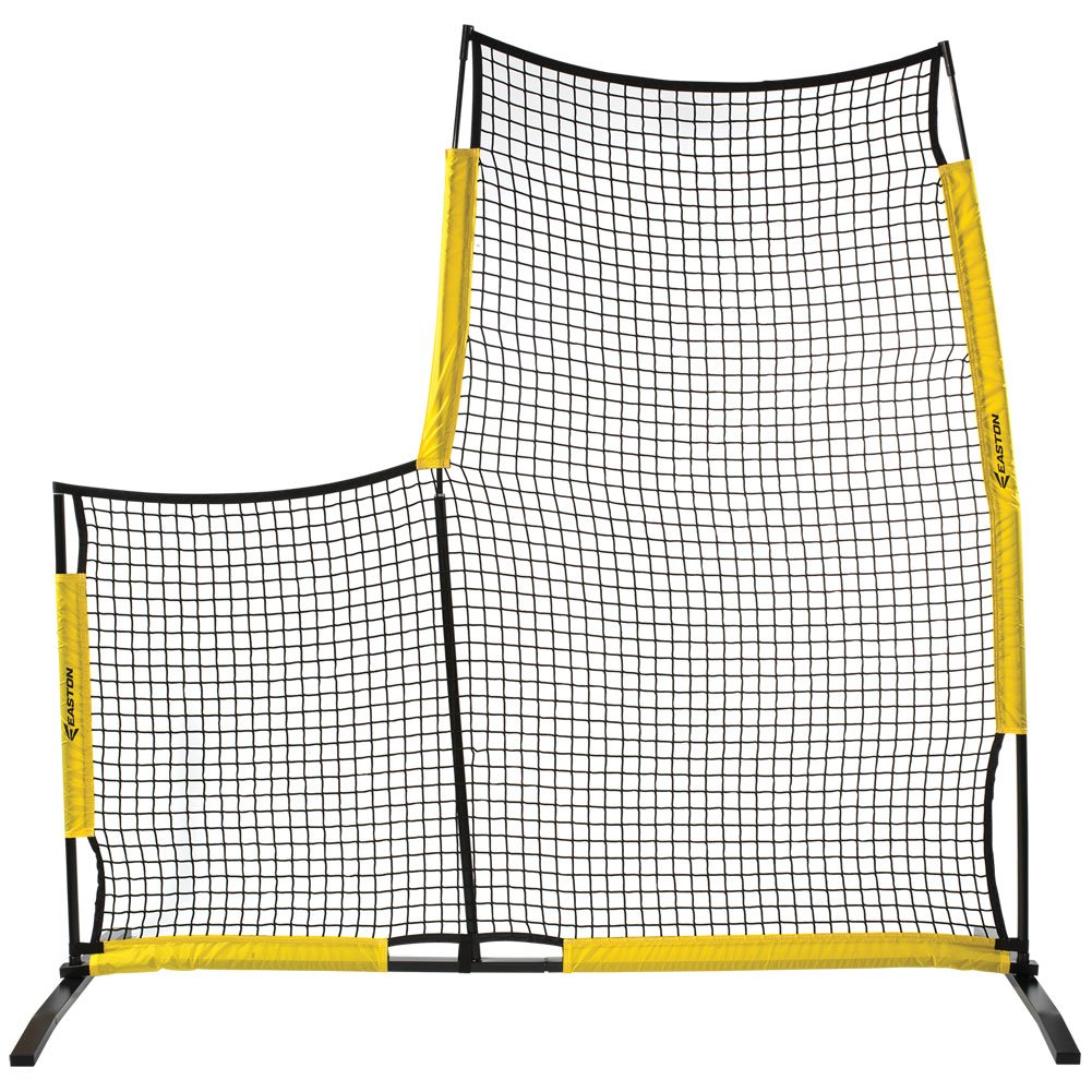 Easton POP UP L SCREEN - Portable Baseball Training Screen for Practice & Drills | Perfect for Backyard, Field, and Team Training Sessions