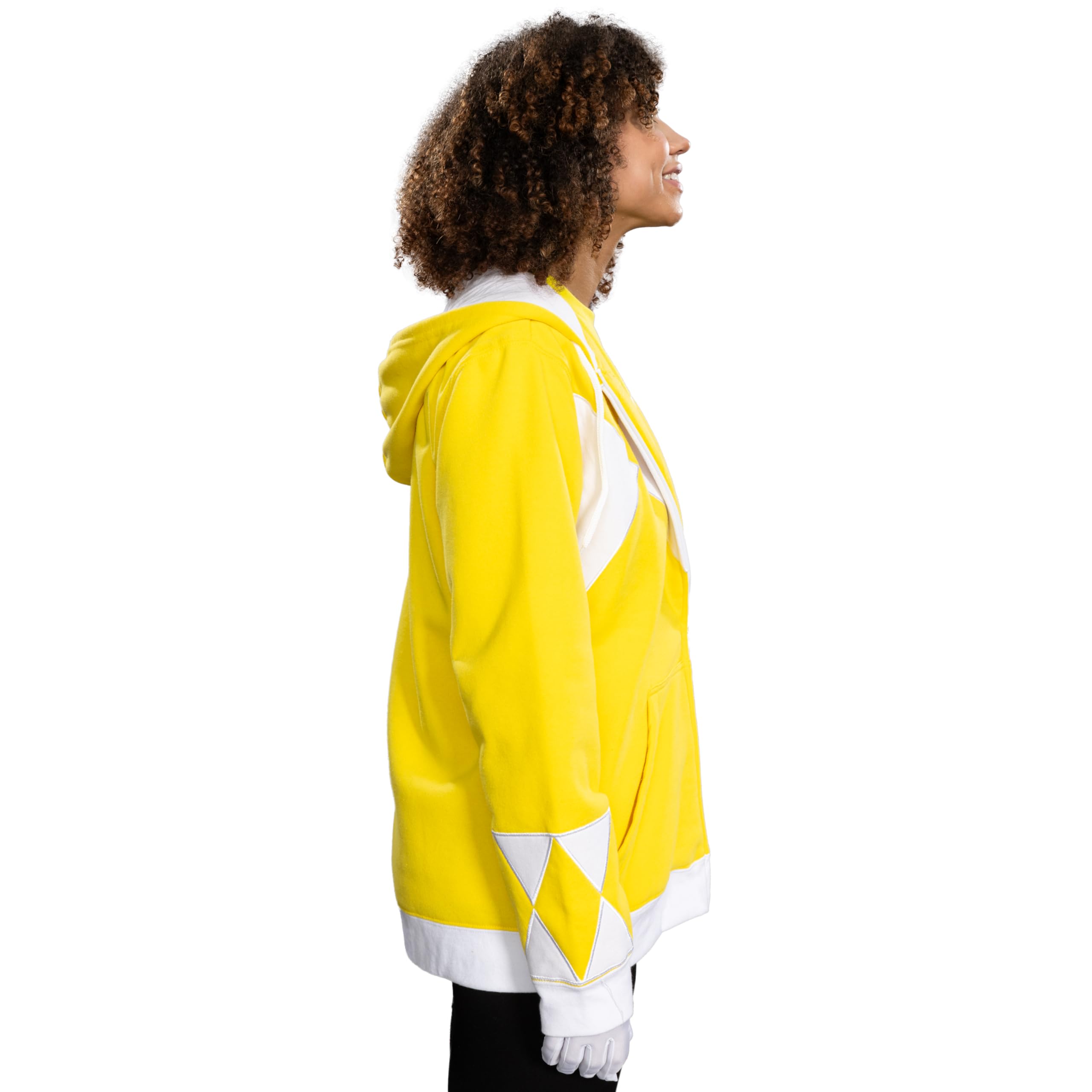 Power Rangers Hooded Costume Sweatshirt for Kids - Official Licensed Character Hoodie for Halloween, Cosplay & Birthday Parties - Soft & Comfortable Pullover for Boys & Girls