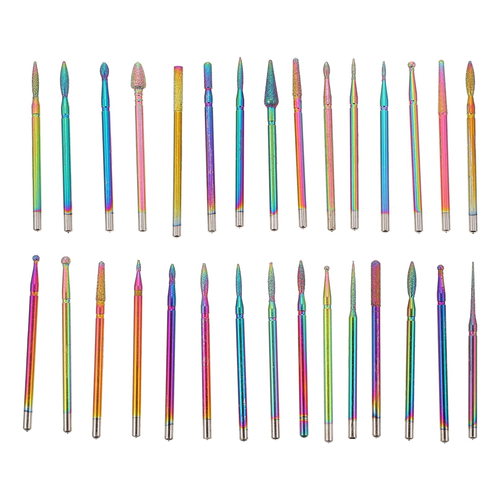 Beaupretty Professional Nail Drill Kit - Diamond Nail File Drill Bits for Gel Nails, Pedicure & Cuticle Care - Electric Nail Polisher with Rotating Clean Technology (Perfect for Salon & Home Manicure)